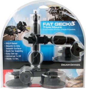 Delkin Fat Gecko Camera Mounts - FG Triple Suction