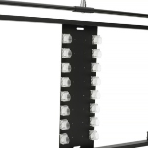 Suport Nanlite pentru 8 tuburi LED cu Softbox și Grid, FR-T12-8+SB