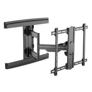 Suport TV de perete Full-Motion Blackmount BM-FM463 cu braț articulat dublu în poziție extinsă