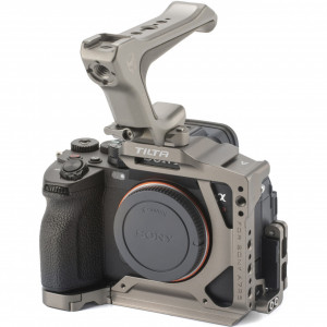 Tilta Kit Half Cage pentru Sony a7R V (Titanium Gray)
