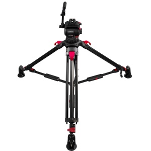 Trepied video Cartoni Focus 8 MS cu cap fluid si sistem Red Lock