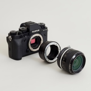 Urth ULMA-F-X, Adaptor Obiectiv montura Nikon F la camere FUJIFILM X