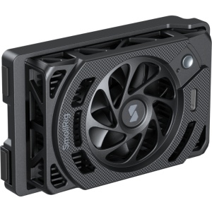 Ventilator de racire SmallRig 5875 montat pe camera Panasonic LUMIX S1 II prevenind supraincalzirea