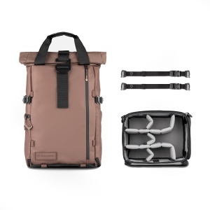 WANDRD PRVKE 21L Atacama Clay Photo Bundle V4, Rucsac foto 21L cu Essential Camera Cube