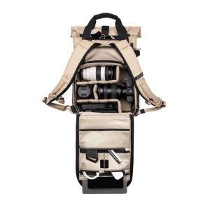 WANDRD PRVKE 21L Yuma Tan Photo Bundle V4, Rucsac foto 21L cu Essential Camera Cube