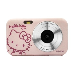 YASHICA x Hello Kitty DZ-100 , Camera digitala Roz, 8 MP, zoom 8x, F/2.2, 3.6mm