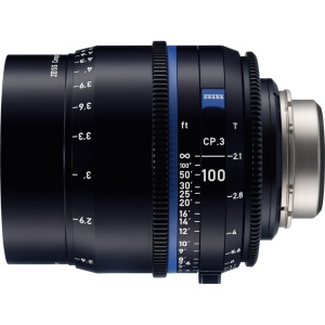 ZEISS CP.3 100mm T2.1, Obiectiv Full-Frame, montura Canon EF