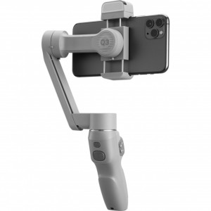 Zhiyun Smooth Q3 Gimbal Compact cu Lumină de Umplere 180°, Compatibil cu Smartphone