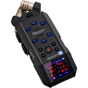 Zoom H6essential, Recorder audio portabil 6 canale, 32-bit float, cu microfoane XY