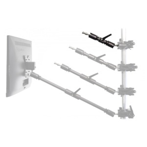 9.Solutions Arm, Brat cu 2 articulati sferice,  lungime 66cm, sarcina max. 5 kg