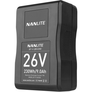 Acumulator Nanlite BT-V-26V230, V-Mount, 26V, 230Wh