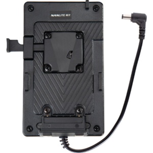 Adaptor Nanlite pentru acumulator V-Mount și mufă DC pentru Forza 60, BT-BA-V