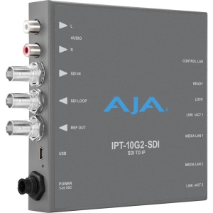 AJA IPT-10G2-SDI, Convertor 3G-SDI la SMPTE ST 2110 IP, cu 10GbE SFP+