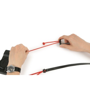Artisan & Artist ACAM-P12 Red, Curea din piele cu paracord pentru camere foto