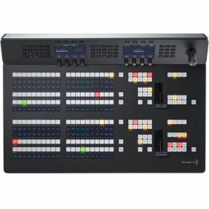 Panou de control profesional Blackmagic Design ATEM 2 M/E Advanced Panel 20 cu joystick pe 3 axe si fader dublu