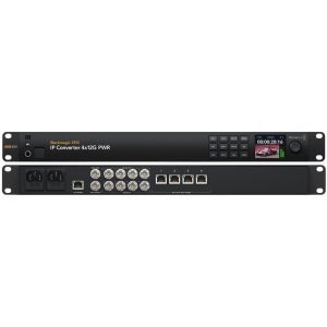 Blackmagic Design Blackmagic 2110 IP Converter 4x12G PWR convertor bidirecțional 4 canale SMPTE ST 2110 cu PoE++