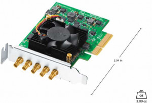 Placa de captura si redare low profile Blackmagic Design DeckLink Duo 2 Mini cu interfata PCI Express si 5 conectori mini DIN