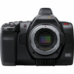 Camera digitala de film cinematografic Blackmagic Design Pocket Cinema Camera 6K G2 cu montura activa EF si senzor Super 35 HDR