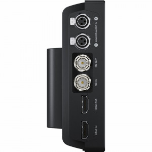 Monitor si recorder video portabil Blackmagic Design Video Assist 7" 3G cu conexiuni mini XLR si ecran touchscreen