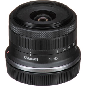 Obiectiv Canon RF-S 18-45mm f/4.5-6.3 IS STM, pentru camere mirrorless APS-C