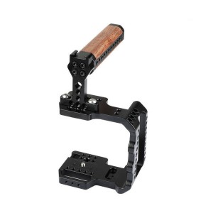 Half Cage met Wooden Top Handle voor BMPCC 4K