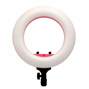 Caruba, Lampa LED Vlogger, 30cm, Roz