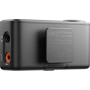 DJI Mic 2, Sistem Microfon Wireless Compact, 1 TX + 1 RX, 2.4 GHz