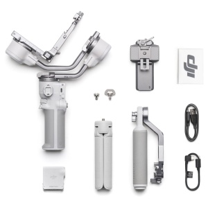 DJI RS 4 Mini Combo, Kit Stabilizator gimbal cu modul inteligent de urmarire