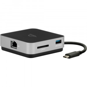 Docking station OWC USB Type-C Travel Dock E Multiport Travel Adapter (Space Gray)