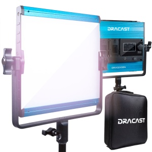 Dracast X Series LED500, Panou LED Bi-Color, 20.3 x 20.3 cm, 35W