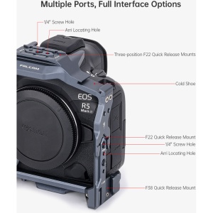 Falcam C00B4802, F223850, Cage Quick Release pentru Canon EOS R5 Mark II