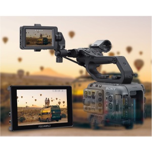 FeelWorld SH7, Monitor Touchscreen On-camera, 7 inch, 2200nits, HDMI  3G-SDI