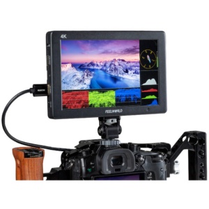 FeelWorld T7 Plus, Monitor On-Camera de 7inch, 3D LUT, 450nits, HDMI