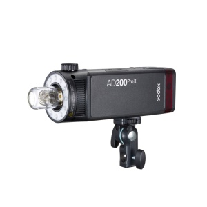 Godox AD200Pro II TTL Bliț portabil, 200Ws, cu capete Speedlite și Bare Bulb