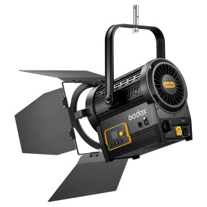Godox F7-120Bi K1, Lampa LED Fresnel Bi-Color cu montare pe Yoke