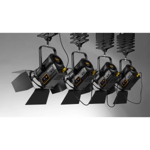 Godox F7-120Bi K2 Lampa LED Fresnel Bi-Color 120W cu montare pe Yoke