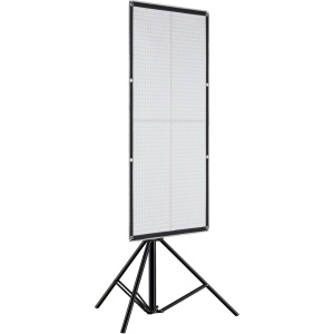 Panou LED flexibil Bi-Color Godox KNOWLED F400Bi 410W cu cadru X si softbox montat pe stativ