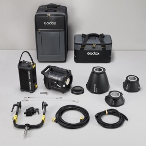 Godox KNOWLED MG1200Bi Kit Lampă LED Bi-Color, cu 3 reflectoare