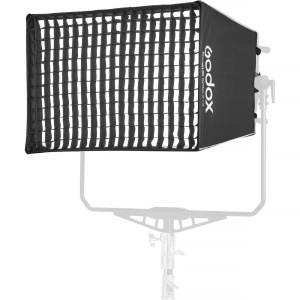 Godox Knowled P600R Hard - Diffuser AB02S23 montat pe panou LED