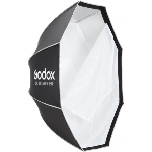 Godox UL-BOX-Octa-120 Softbox Octogonal Easy Fold 120 cm montura Bowens cu grila si difuzoare