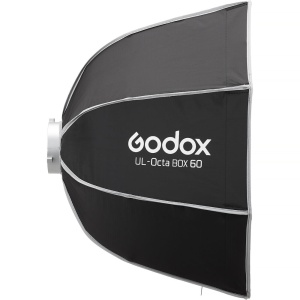Godox UL BOX Octa 60, Umbrela softbox 60cm cu grid, montura Bowens