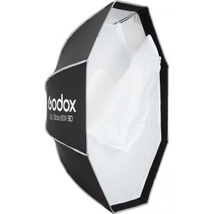 Godox UL BOX Octa 90, Umbrela softbox 90cm cu grid, montura Bowens