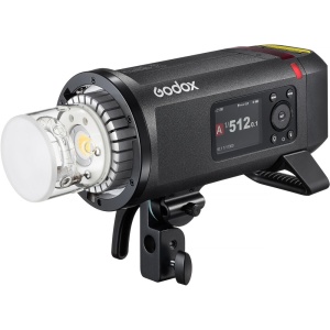 Blitz profesional pe baterie Godox Witstro AD800Pro 800Ws cu montură Bowens și ecran color