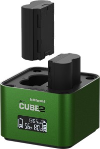 Hahnel Pro CUBE 2, Incarcator dublu Fuji