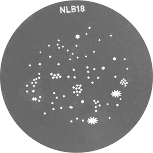 Kit 10 Filtre Gobo Nanlite AS-GB-B-SET2, pentru Nanlite PJ-BM