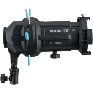 Kit Nanlite Forza 60CR Lampa LED RGBLAC, cu accesoriu de proiectie PJ-FMM ,19° si 36°