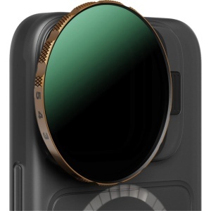 Kit PolarPro LiteChaser iPhone 16 Pro Max BaseCase Black + Filtru VND 3-5