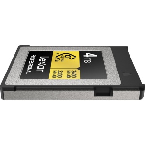 Lexar CFexpress 4.0 PRO Type B, Card de Memorie 4TB, Gold Series R3600/W3300 mb/s