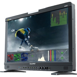 Lilliput UQ23, Monitor 23.8" 4K HDR, 1200 nits, 4x12G-SDI, HDMI 2.1, Quad-Split, 3D LUT
