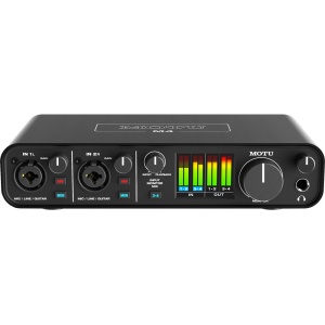 MOTU M4, Interfata Audio-MIDI 4x4 Analog, 2 Preampuri, 24-Bit/192 kHz